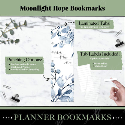 Artierior Planning Physical Item Bookmarks | Moonlight Hope