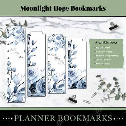 Artierior Planning Physical Item Bookmarks | Moonlight Hope