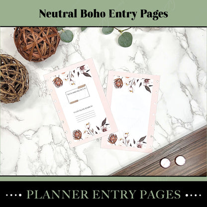 Artierior Planning Physical Item Covers | Neutral Boho