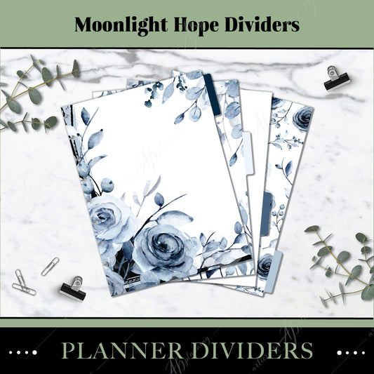 Artierior Planning Physical Item Dividers | Moonlight Hope