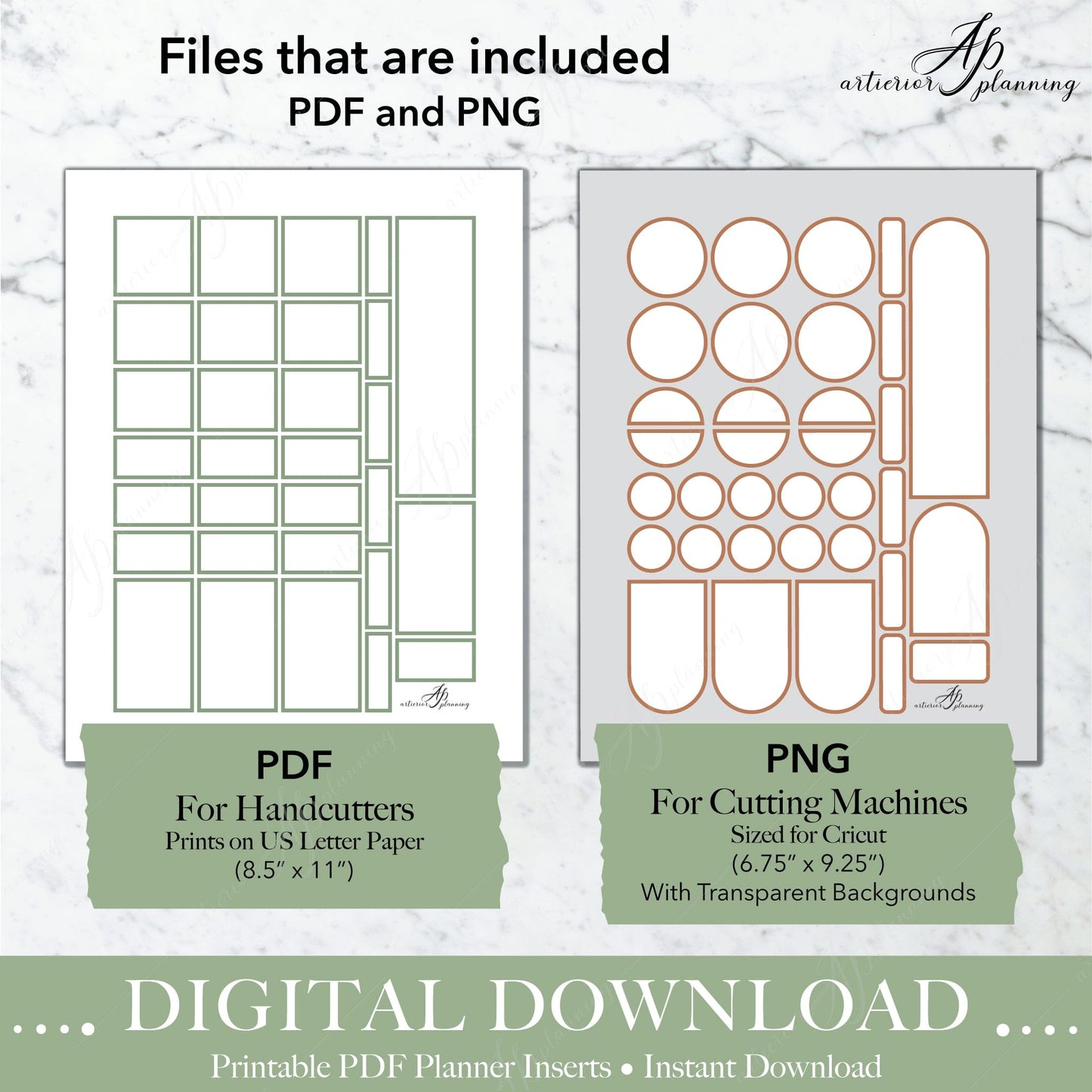 Box Stickers | Cozy Christmas | Printable Digital Download - Artierior Planning