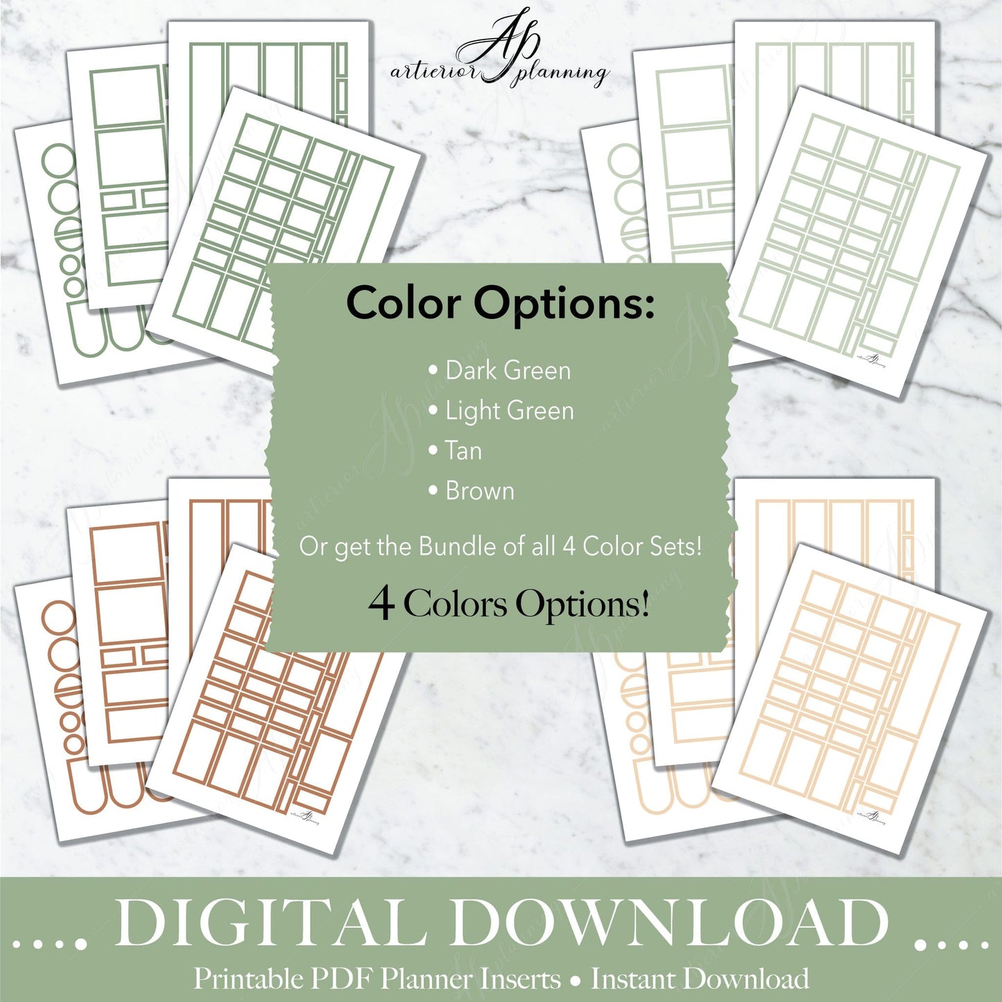 Box Stickers | Cozy Christmas | Printable Digital Download - Artierior Planning